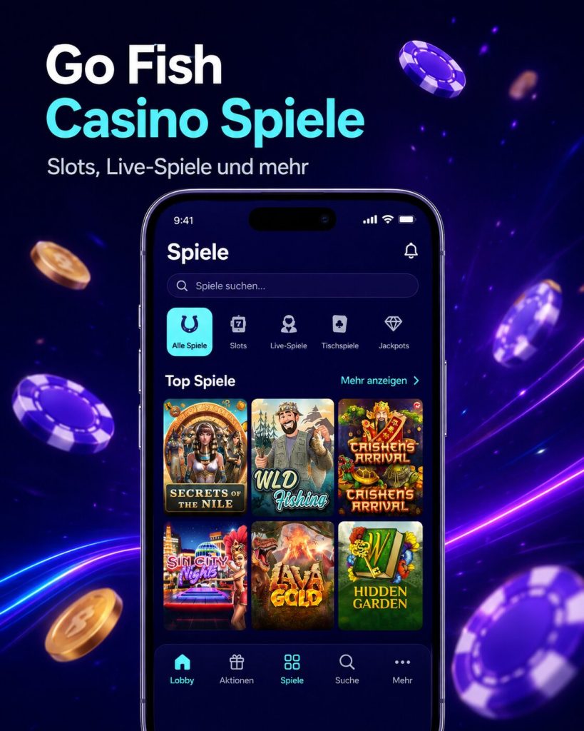 go fish casino mobile spiele