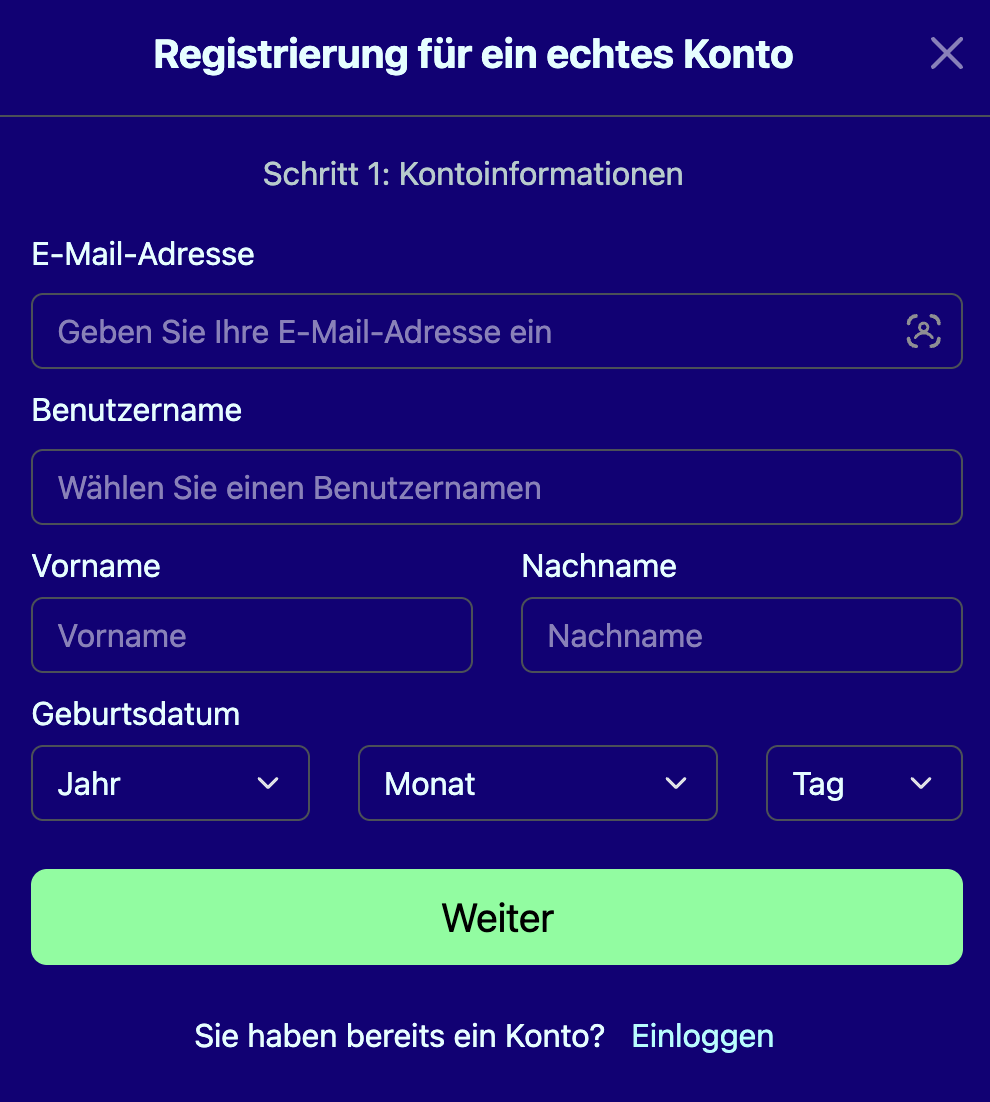 go fish registrierung